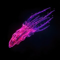 Glowing Sci-Fi Creatures