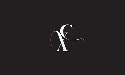 XC, CX , X , C, Abstract Letters Logo Monogram	