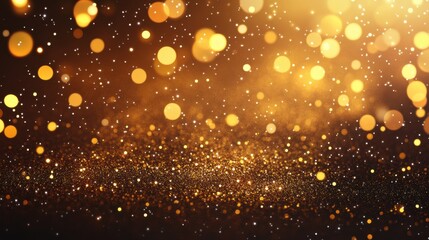 shiny grainy brass metal texture. pearl gold metallic abstract gradient golden glitter background banner illustration