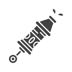 Water Gun icon vector image. Suitable for mobile apps, web apps and print media.