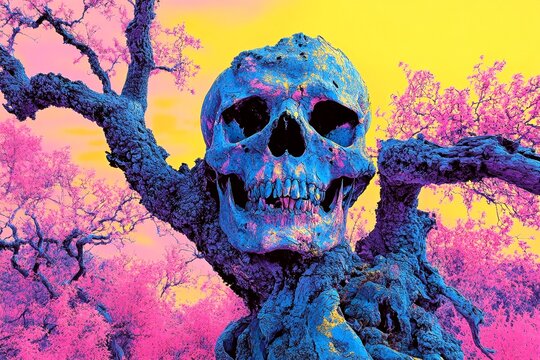 Osteoporosis-related fractures - issue in old age: abstract image of health condition. Fragile old woman. Metaphorical osteoporosis-related fractures physical senses, of a maturation.