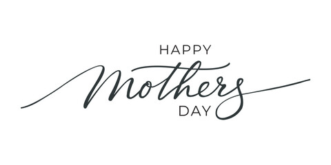 Mother's Day greeting card with floral typography design for celebration.Decorative Mother's Day. Vector illustration. banner, poster, flyer, clip art

, graphic.