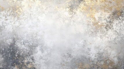 Abstract white and gold grunge texture background, perfect for luxurious wallpaper or painting canvas prints, featuring modern design elements and space for text.