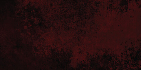 Bold Red Background with Worn Painted Surface and Texture


