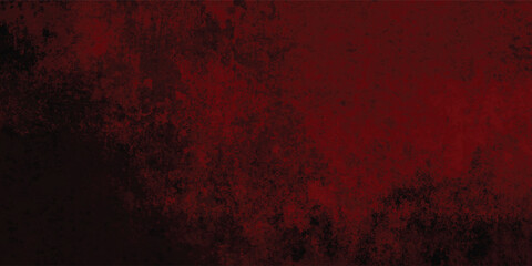 Dramatic Red and Black Wall with Grunge and Grit Texture

