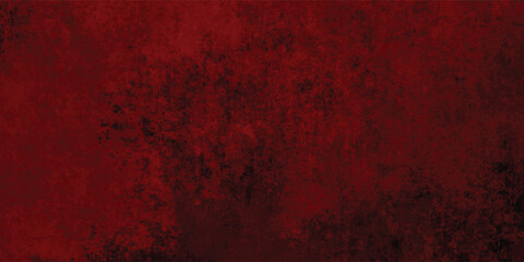 Bold and Edgy Red Grunge Wall with Black Accents

