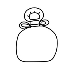 Women's accessories icons vector set