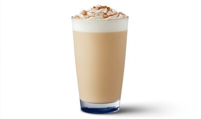 Spiced Latte, Autumn Drink, Whipped Cream, Cinnamon, Coffee Shop Menu