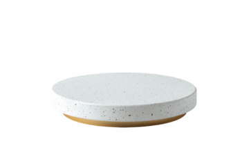Elegant terrazzo podium with circular shape ideal for showcasing cosmetics jewelry or digital product mockups