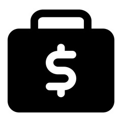 money bag icon for illustration
