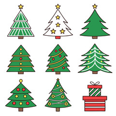 design-a-collection-of-diverse-christmas-tree-icon (2).eps