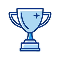 Trophy Illustration - Victory, Achievement, Success, Winning, Icon