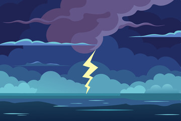 lightning-storm-over-ocean---anime-dramatic-sky