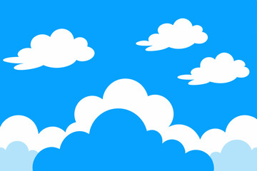 bright-blue-sky-with-white-clouds