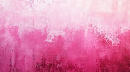 Pink grunge background texture featuring a large canvas print with a soft pink gradient, providing ample empty space for text or graphic overlay. Ideal for creative projects and designs.