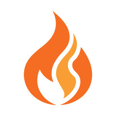vector fire icon . Flame Icon – Modern Red and Yellow Fire Symbol Vector clipart flame icon 
