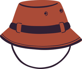 Fototapeta premium Adventure Bucket Hat for Outdoor Activities