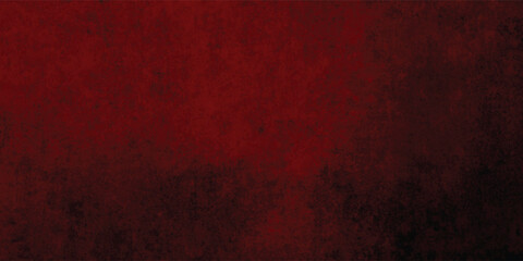 Grunge Paint Background with Red and Black Rough Edges

