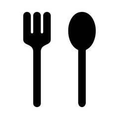 restaurant, kitchen, dinner icon vector