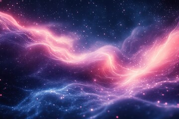 Obraz premium Cosmic nebulae, vibrant colors, swirling patterns