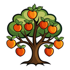  Charming Persimmon Tree Graphic