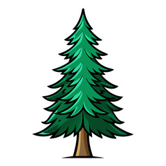  Stylish Pine Tree Graphic