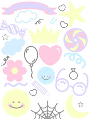 A pink vector baby shower card design features lovely floral illustration elements for a sweet invitation