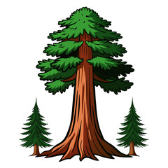  Charming Sequoia Tree Artwork