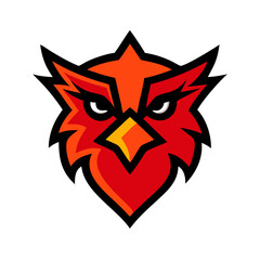 Obraz premium This is a bold and fierce bird for sports teams, clubs, gaming avatars, or merchandise branding and logo.