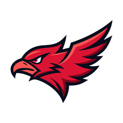 Obraz premium This is a bold and fierce bird for sports teams, clubs, gaming avatars, or merchandise branding and logo.