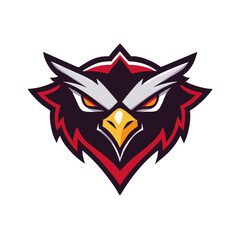 Obraz premium This is a bold and fierce bird for sports teams, clubs, gaming avatars, or merchandise branding and logo.