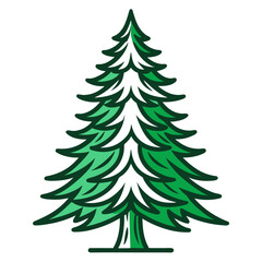  Creative Spruce Tree Bold Artwork
