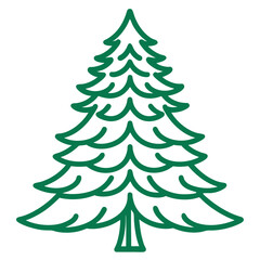  Artistic White Fir Tree Design