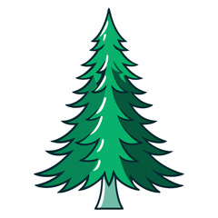  Artistic White Spruce Tree Design
