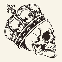 Skull Head Logo Vector Collection

