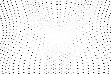 Halftone noise grain gradient texture background with dots. Abstract sand, grain, grunge stipple effect. Dotwork gradient halftone pattern. Vector illustration