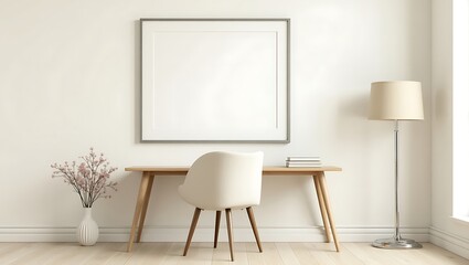 Modern light interior dining area design