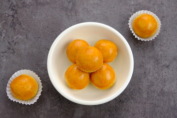 Nastar Cookies with pineapple jam inside. Familiar during the month of Ramadan and Idul Fitri. 
