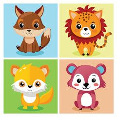 Cute Animal Illustrations