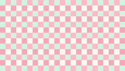 Fototapeta premium Redefine your home décor with gingham pastel wallpaper backgrounds full of character and elegance.