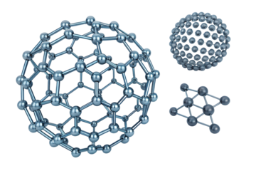 molecule and bucky balls structure biotechnology