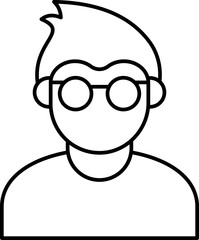 Photographer Vector Icon Stock Illustration