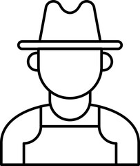 Mechanic Vector Icon Stock Illustration