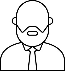 DJ Vector Icon Stock Illustration