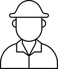 Female Tailor Vector Icon Stock Illustration