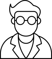 Female Singer Vector Icon Stock Illustration