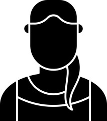 Call Center Agent Vector Icon Stock Illustration