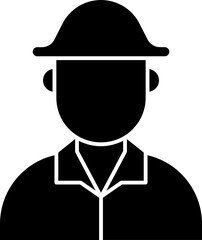 Female Tailor Vector Icon Stock Illustration