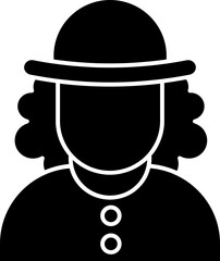 Graduate Male Vector Icon Stock Illustration