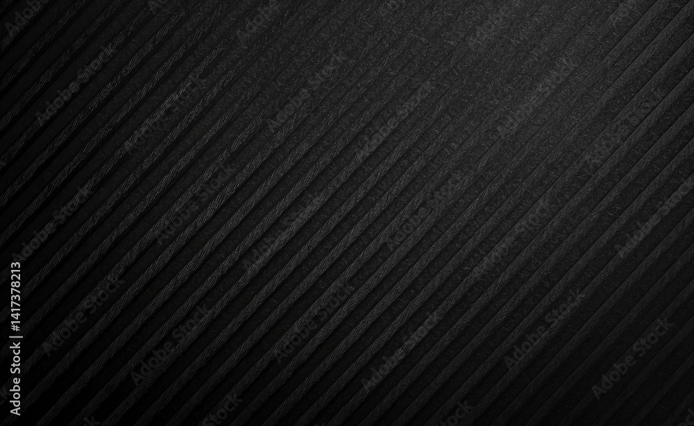 Poster textured black background with diagonal lines and shadows